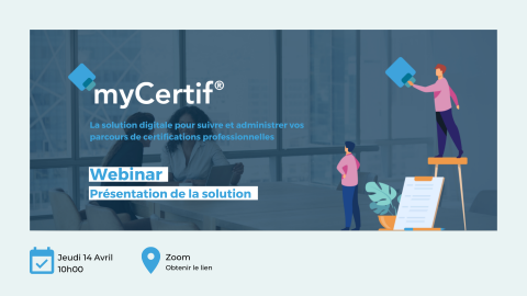 Webinar myCertif 04/04/2022