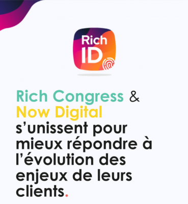 NOW digital et RICH congress s’unissent pour mieux répondre à l’évolution des enjeux de leurs clients